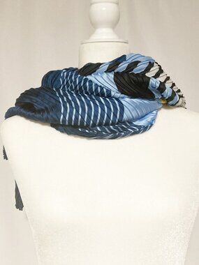 Ann Taylor Factory Striped Scarf Wrap NWT
